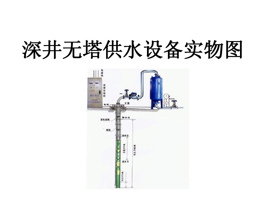 永泰县井泵无塔式供水设备